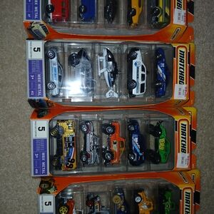 Matchbox 5-Pack Kids Vehicles - Multi Color Toy Car Set